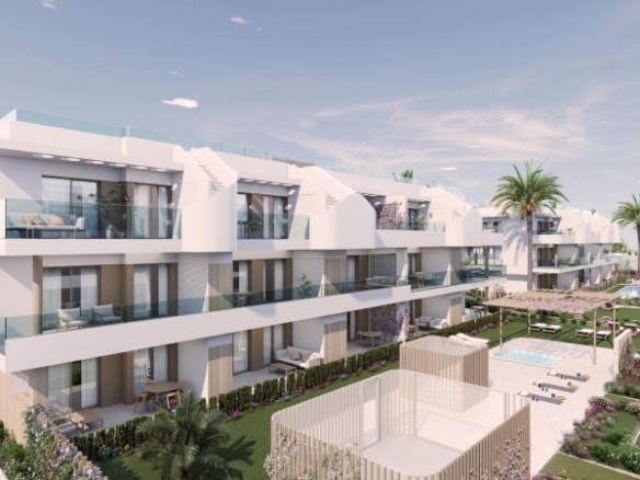 APARTAMENTO NUEVO DE PLANTA BAJA DE 2 DORM. CON JARDÍN PRIVADO EN PILAR DE LA HORADADA