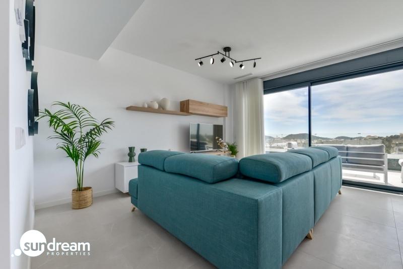 g_39756-8-7 FABULOSO ÁTICO EN RESIDENCIAL DE LUJO CON VISTAS AL MAR EN FINESTRAT.