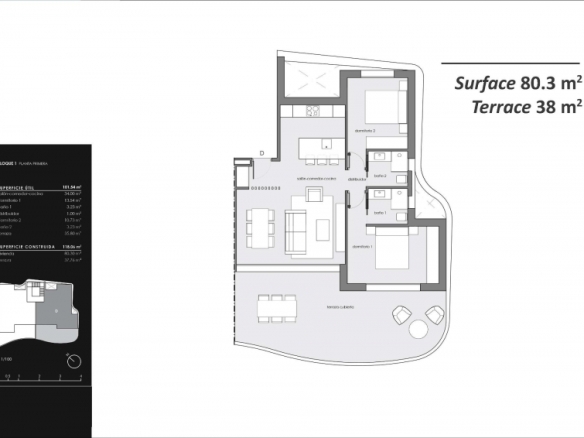 APARTAMENTO MODERNO DE NUEVA CONSTRUCCIÓN EN EL RASO, GUARDAMAR DEL SEGURA