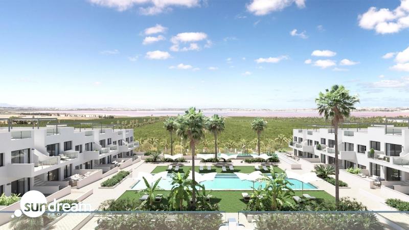 g_39804-6-15 BUNGALOW DE PLANTA ALTA CON 2 DORM. CON VISTAS A LA LAGUNA ROSA EN LOS BALCONES(TORREVIEJA)