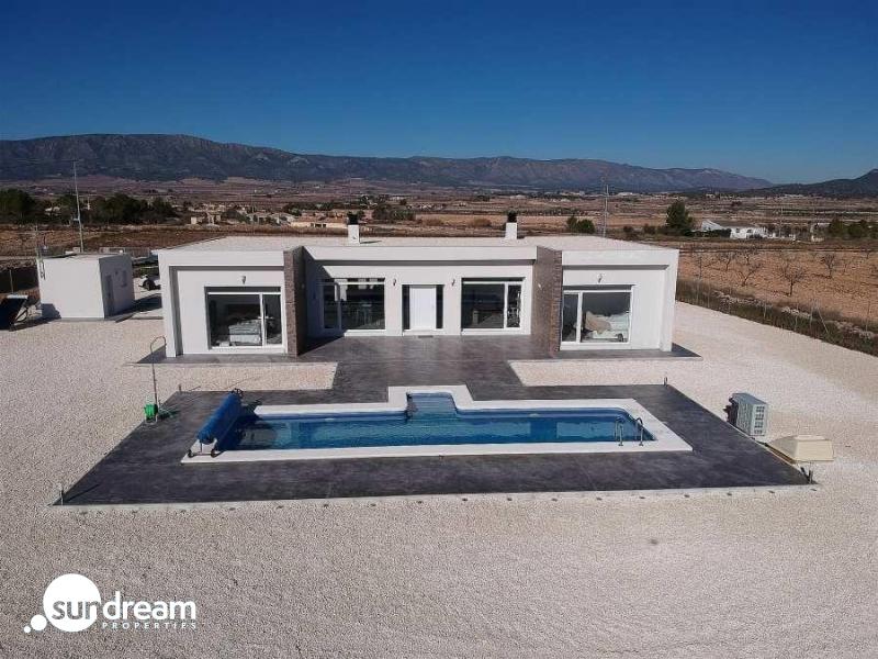 g_39826-15-1 VILLA MODERNA EN UNA SOLA PLANTA DE 3 DORMITORIOS DE NUEVA CONSTRUCCIÓN EN PINOSO
