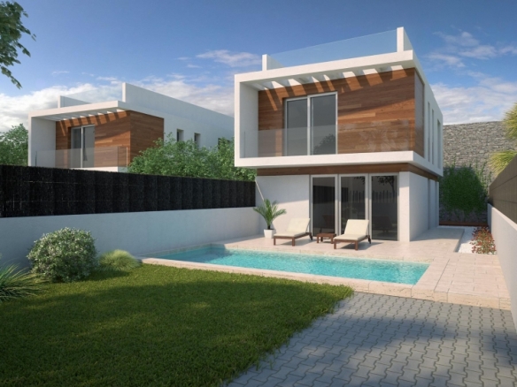VILLA MODERNA 3 DORM.DE NUEVA CONSTRUCCIÓN EN VILLAMARTIN