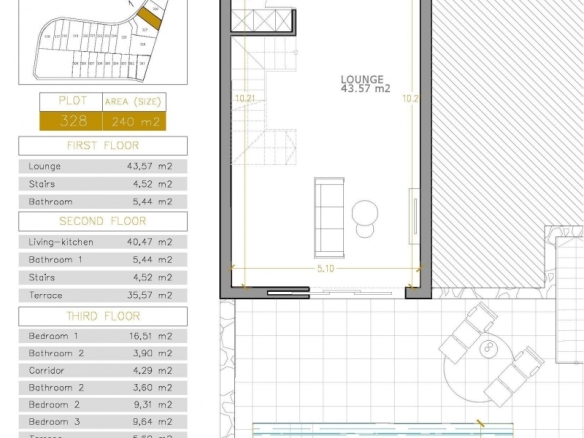 VILLA MODERNA 3 DORM.DE NUEVA CONSTRUCCIÓN EN VILLAMARTIN