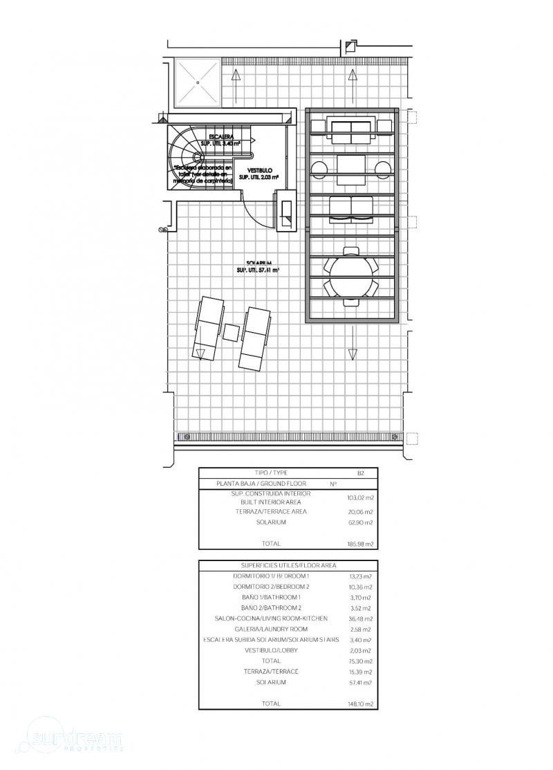 g_39837-14-24 ÁTICO DE NUEVA CONSTRUCCIÓN DE 2 DORMITORIOS EN VILLAMARTIN