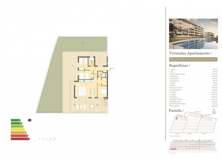 APARTAMENTO DE PLANTA BAJA DE NUEVA CONSTRUCCIÓN DE 3 DORMITORIOS EN MUTXAMEL