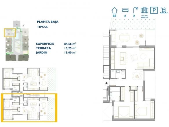 APARTAMENTO DE PLANTA BAJA DE 2 DORMITORIOS EN SAN PEDRO DEL PINATAR