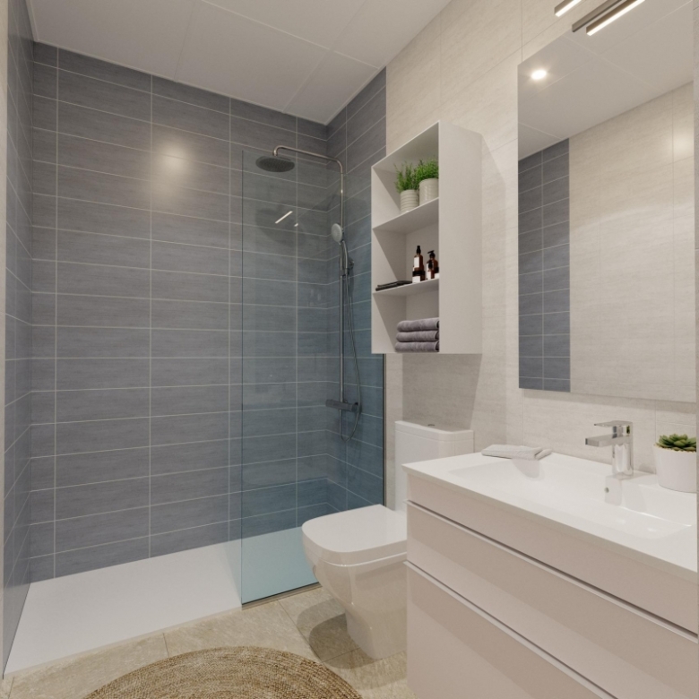 ATICO DE 2 DORMITORIOS DE NUEVA CONSTRUCCIÓN EN ALGORFA