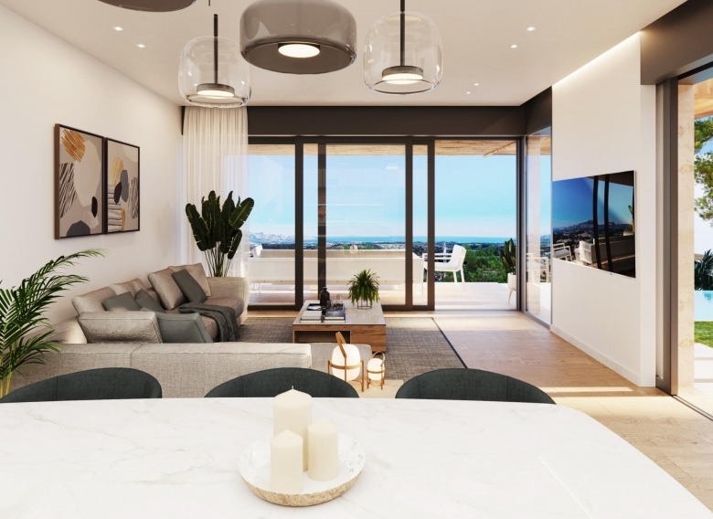 NUEVAS VILLAS DE UNA SOLA PLANTA CON VISTAS EXCLUSIVAS AL MAR EN POLOP