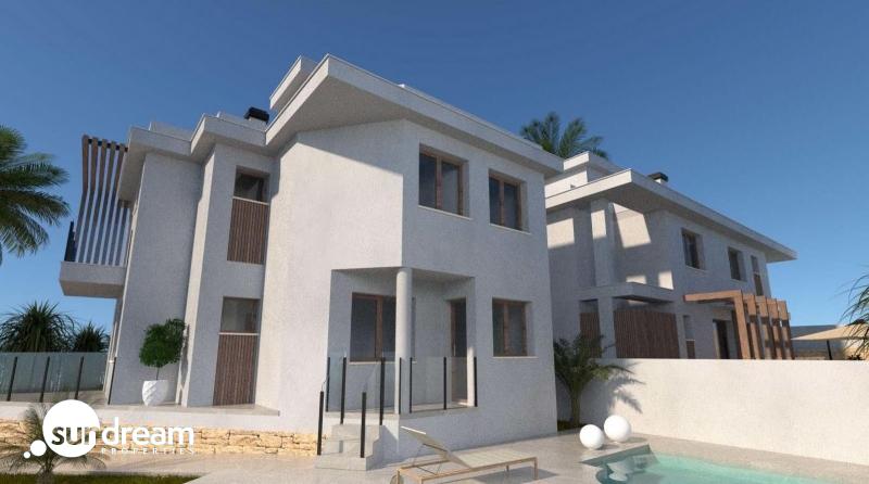 g_39902-3-3 VILLA PAREADA DE NUEVA CONSTRUCCIÓN DE 4 DORMITORIOS EN LOS ALCAZARES