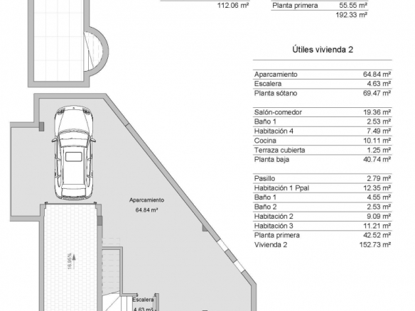 VILLA PAREADA DE NUEVA CONSTRUCCIÓN DE 4 DORMITORIOS  EN LOS ALCAZARES