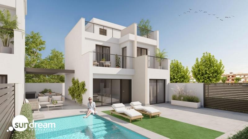 g_39905-2-1 VILLA DE 3 DORMITORIOS DE NUEVA CONSTRUCCIÓN EN LOS ALCAZARES