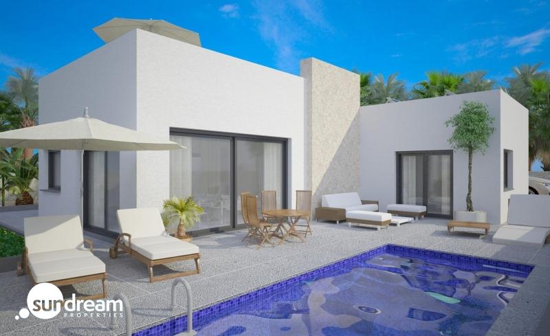 g_39910-3-1 VILLA MODERNA EN UNA SOLA PLANTA DE 3 DORMITORIOS CON PISCINA PRIVADA EN BENIJÓFAR