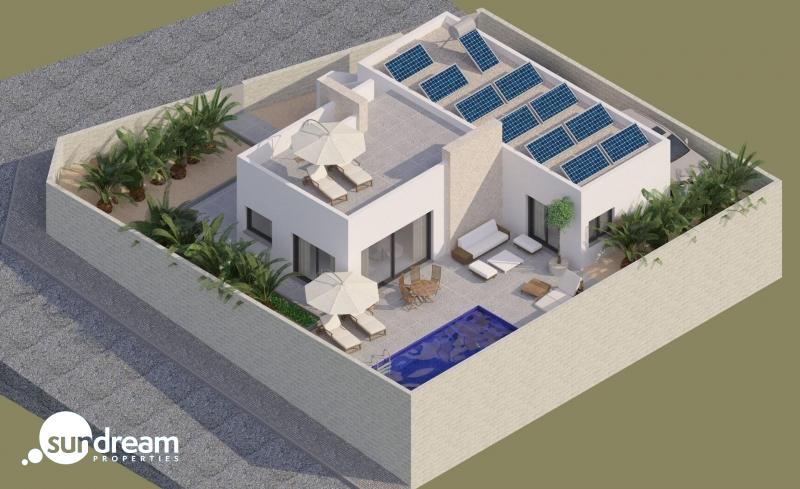 g_39910-3-3 VILLA MODERNA EN UNA SOLA PLANTA DE 3 DORMITORIOS CON PISCINA PRIVADA EN BENIJÓFAR