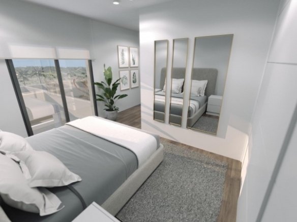VILLA MODERNA DE NUEVA CONSTRUCCIÓN CON VISTAS AL MAR Y A LA MONTAÑA EN FINESTRAT