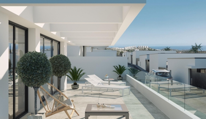 VILLA MODERNA DE NUEVA CONSTRUCCIÓN CON VISTAS AL MAR Y A LA MONTAÑA EN FINESTRAT