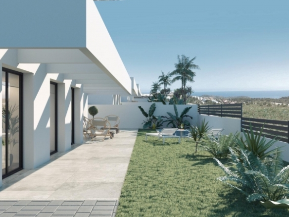 VILLA MODERNA DE NUEVA CONSTRUCCIÓN CON VISTAS AL MAR Y A LA MONTAÑA EN FINESTRAT