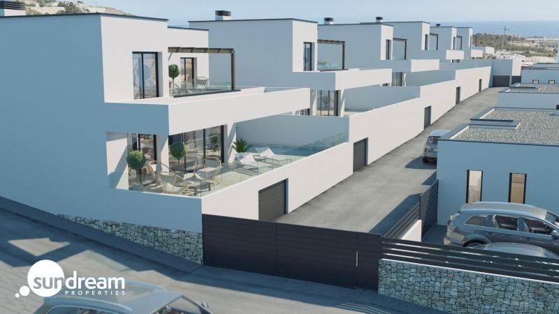 g_39923-4-22 VILLA MODERNA DE NUEVA CONSTRUCCIÓN CON VISTAS AL MAR Y A LA MONTAÑA EN FINESTRAT
