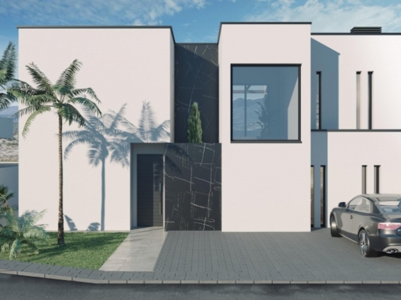 VILLA MODERNA DE NUEVA CONSTRUCCIÓN CON VISTAS AL MAR Y A LA MONTAÑA EN FINESTRAT