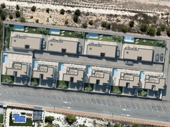 VILLA MODERNA DE NUEVA CONSTRUCCIÓN CON VISTAS AL MAR Y A LA MONTAÑA EN FINESTRAT