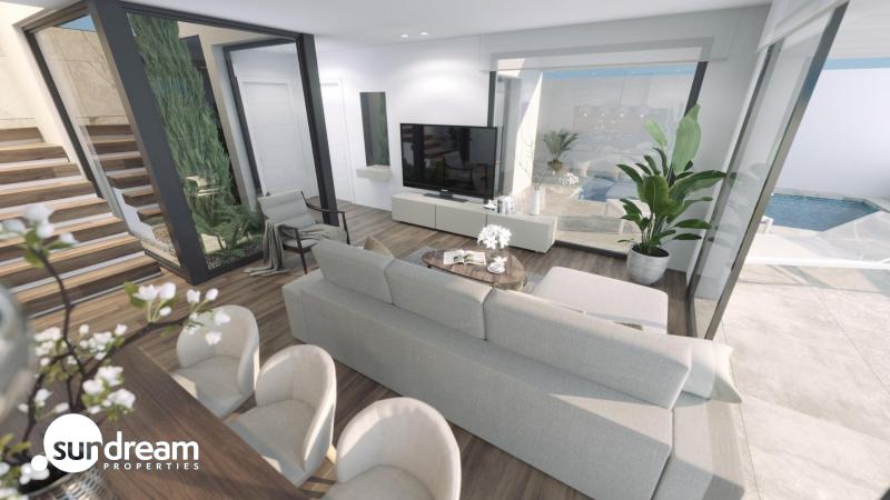 g_39923-4-7 VILLA MODERNA DE NUEVA CONSTRUCCIÓN CON VISTAS AL MAR Y A LA MONTAÑA EN FINESTRAT