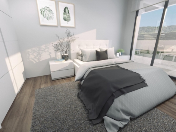 VILLA MODERNA DE NUEVA CONSTRUCCIÓN CON VISTAS AL MAR Y A LA MONTAÑA EN FINESTRAT