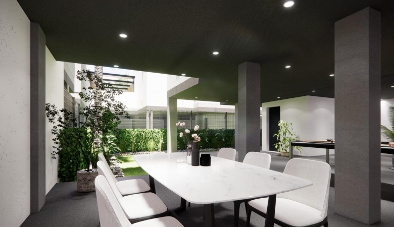 VILLA DE NUEVA CONSTRUCCIÓN CON 3 DORM.EN COMPLEJO PRIVADO EN LA REGIÓN DE MURCIA