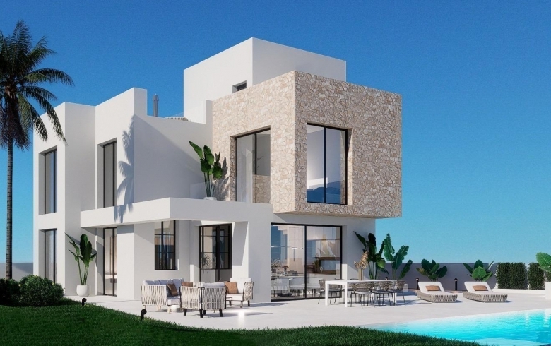 MAGNIFICA VILLA DE NUEVA CONSTRUCCIÓN DE 3 DORM.EN FINESTRAT