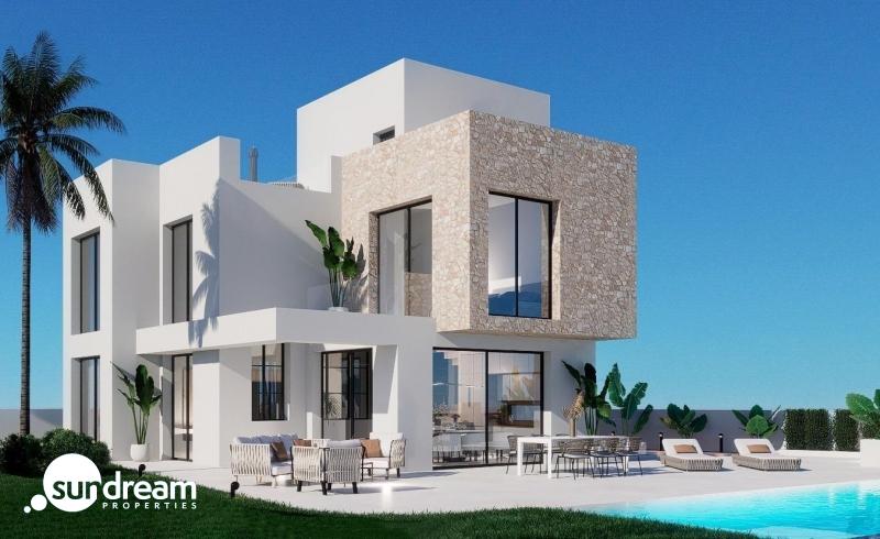 MAGNIFICA VILLA DE NUEVA CONSTRUCCIÓN DE 3 DORM.EN FINESTRAT