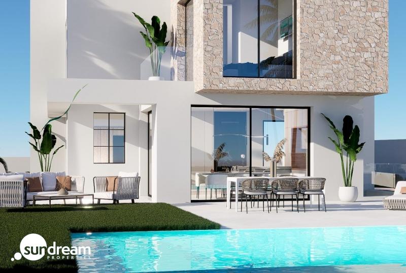 MAGNIFICA VILLA DE NUEVA CONSTRUCCIÓN DE 3 DORM.EN FINESTRAT