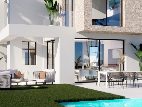 MAGNIFICA VILLA DE NUEVA CONSTRUCCIÓN DE 3 DORM.EN FINESTRAT