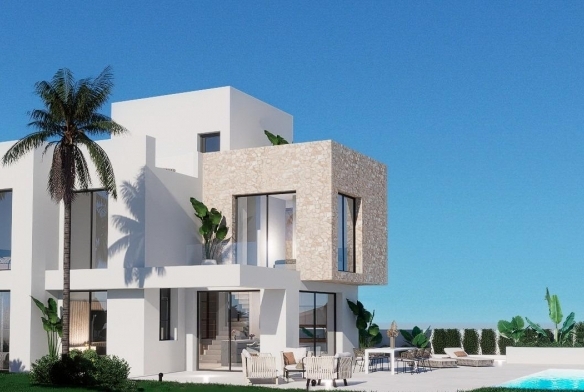 MAGNIFICA VILLA DE NUEVA CONSTRUCCIÓN DE 3 DORM.EN FINESTRAT