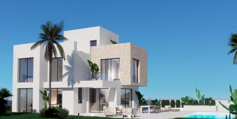 MAGNIFICA VILLA DE NUEVA CONSTRUCCIÓN DE 3 DORM.EN FINESTRAT