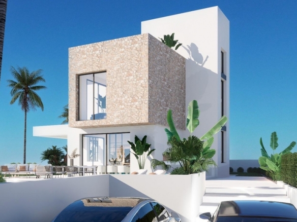 MAGNIFICA VILLA DE NUEVA CONSTRUCCIÓN DE 3 DORM.EN FINESTRAT