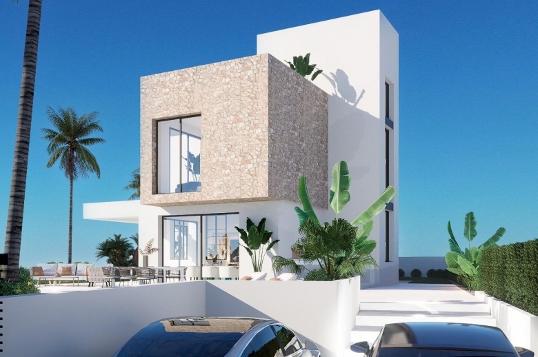 MAGNIFICA VILLA DE NUEVA CONSTRUCCIÓN DE 3 DORM.EN FINESTRAT