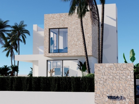 MAGNIFICA VILLA DE NUEVA CONSTRUCCIÓN DE 3 DORM.EN FINESTRAT