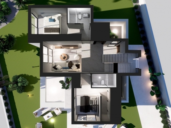 MAGNIFICA VILLA DE NUEVA CONSTRUCCIÓN DE 3 DORM.EN FINESTRAT