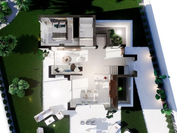MAGNIFICA VILLA DE NUEVA CONSTRUCCIÓN DE 3 DORM.EN FINESTRAT