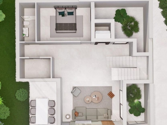 MAGNIFICA VILLA DE NUEVA CONSTRUCCIÓN DE 3 DORM.EN FINESTRAT