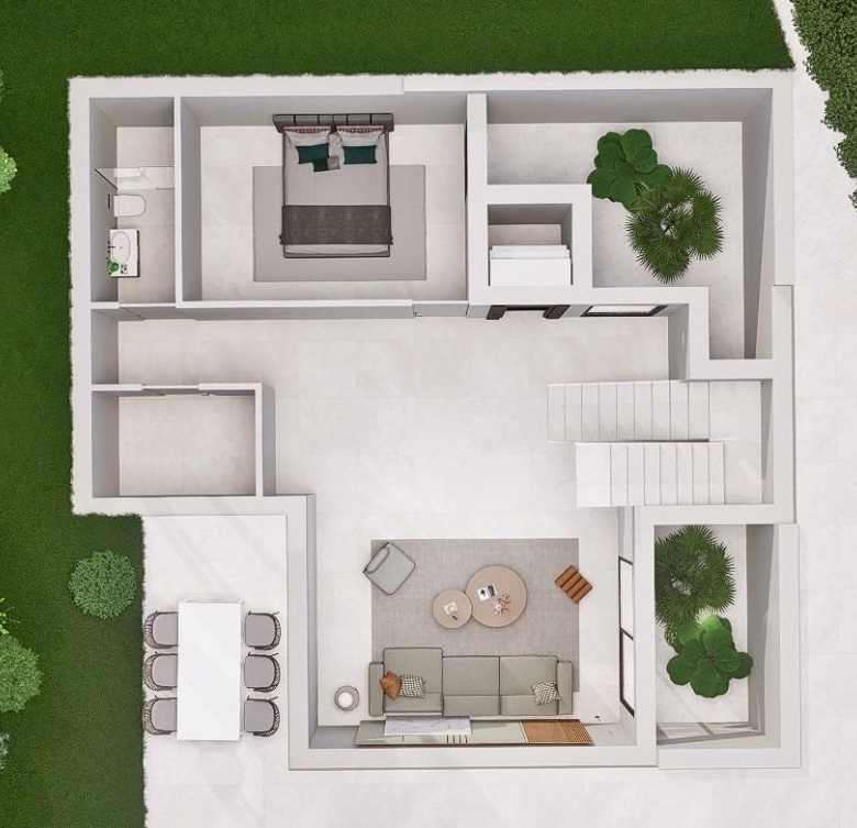 MAGNIFICA VILLA DE NUEVA CONSTRUCCIÓN DE 3 DORM.EN FINESTRAT