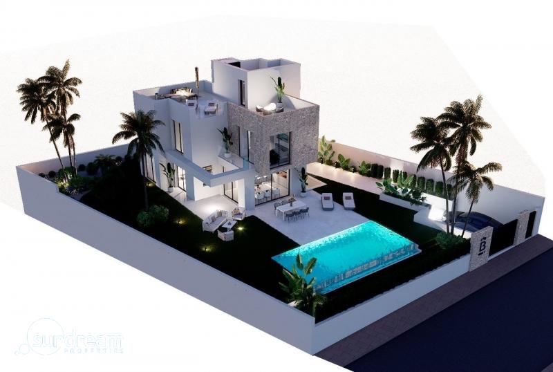 MAGNIFICA VILLA DE NUEVA CONSTRUCCIÓN DE 3 DORM.EN FINESTRAT