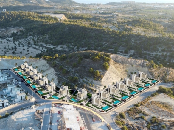 MAGNIFICA VILLA DE NUEVA CONSTRUCCIÓN DE 3 DORM.EN FINESTRAT