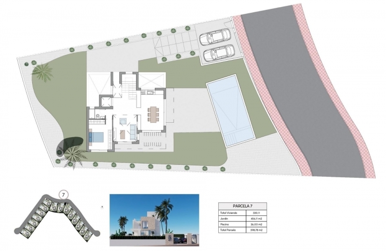 MAGNIFICA VILLA DE NUEVA CONSTRUCCIÓN DE 3 DORM.EN FINESTRAT
