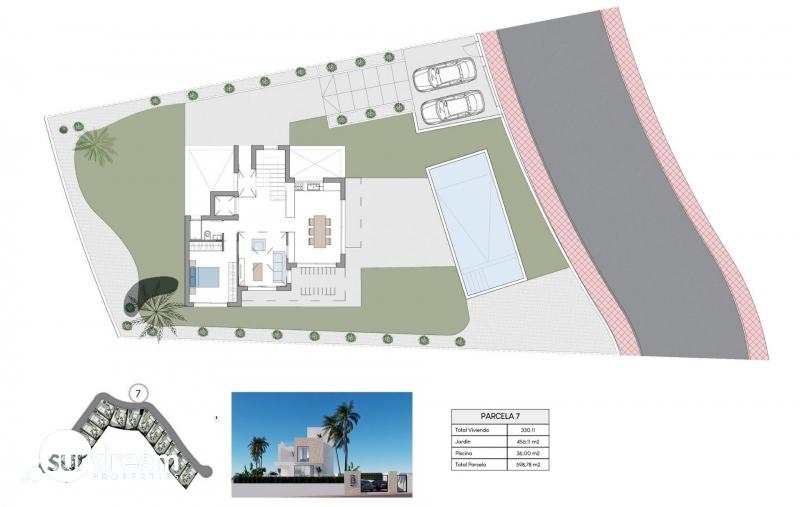 MAGNIFICA VILLA DE NUEVA CONSTRUCCIÓN DE 3 DORM.EN FINESTRAT