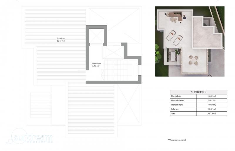 MAGNIFICA VILLA DE NUEVA CONSTRUCCIÓN DE 3 DORM.EN FINESTRAT