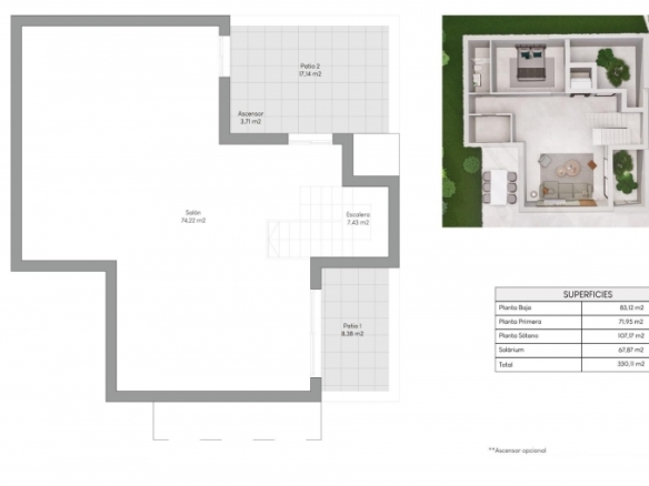 MAGNIFICA VILLA DE NUEVA CONSTRUCCIÓN DE 3 DORM.EN FINESTRAT