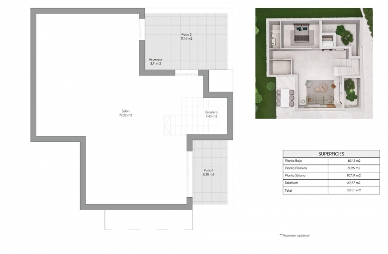 MAGNIFICA VILLA DE NUEVA CONSTRUCCIÓN DE 3 DORM.EN FINESTRAT