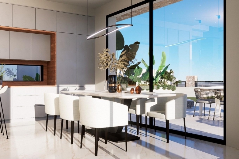 MAGNIFICA VILLA DE NUEVA CONSTRUCCIÓN DE 3 DORM.EN FINESTRAT