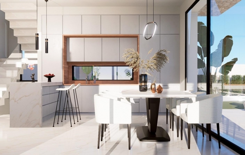 MAGNIFICA VILLA DE NUEVA CONSTRUCCIÓN DE 3 DORM.EN FINESTRAT
