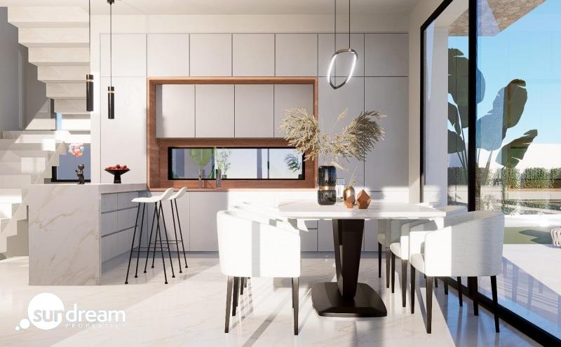 MAGNIFICA VILLA DE NUEVA CONSTRUCCIÓN DE 3 DORM.EN FINESTRAT