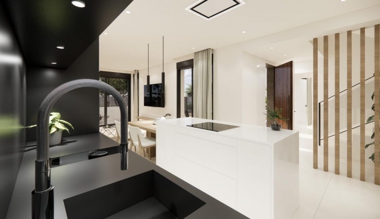 Chalet adosado a la venta con piscina privada en Dolores
